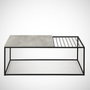 Hanah Home Mesa de Centro Roble Marino 95x43x55 cm