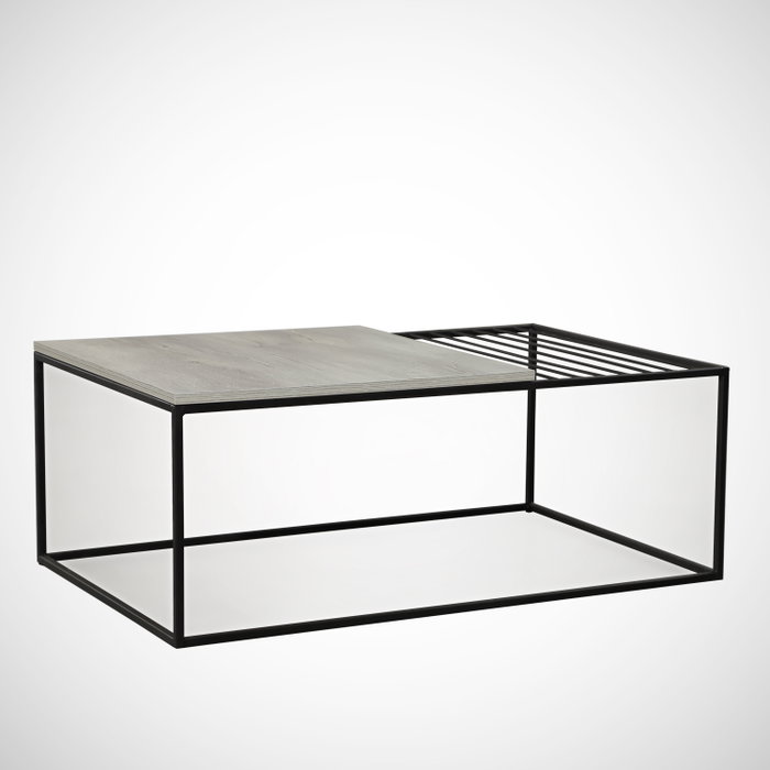 Hanah Home Mesa de Centro Roble Marino 95x43x55 cm