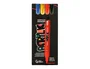 Liderpapel Rotuladores Acrylic Base Agua Punta Redonda 3 mm Colores Básicos Surtidos