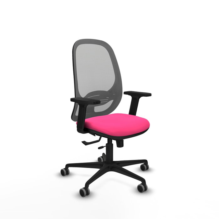 PIQUERAS Y CRESPO Silla de oficina Cilanco Rosa y Gris PIQUERAS Y CRESPO Silla de oficina Cilanco Rosa y Gris