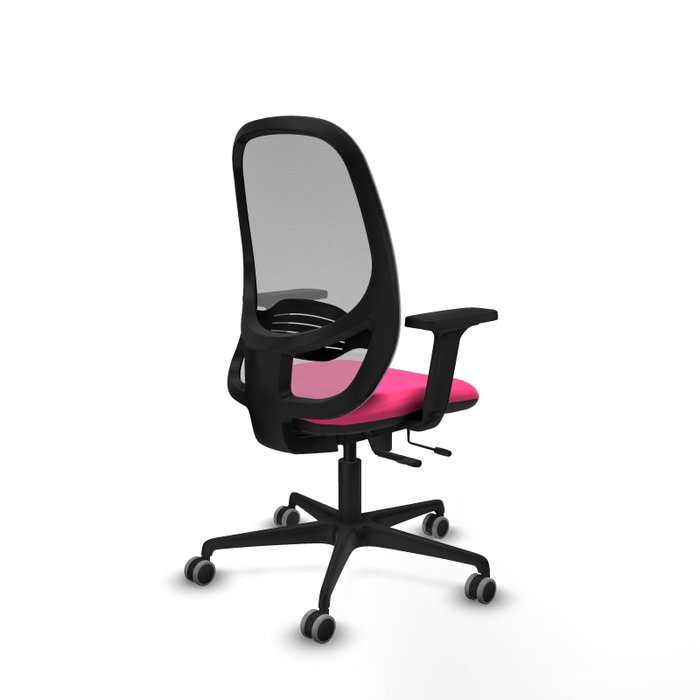 PIQUERAS Y CRESPO Silla de oficina Cilanco Rosa y Gris PIQUERAS Y CRESPO Silla de oficina Cilanco Rosa y Gris