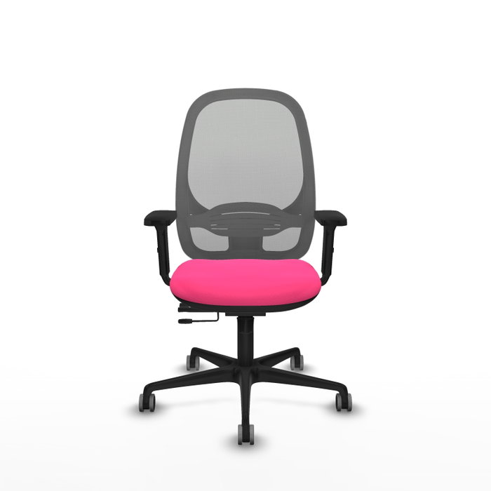 PIQUERAS Y CRESPO Silla de oficina Cilanco Rosa y Gris PIQUERAS Y CRESPO Silla de oficina Cilanco Rosa y Gris