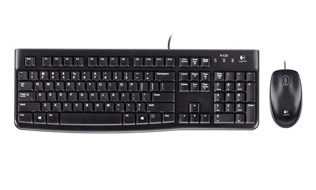 Logitech Desktop MK120 Combo de Teclado y Ratón QWERTY Logitech Desktop MK120 Combo de Teclado y Ratón QWERTY
