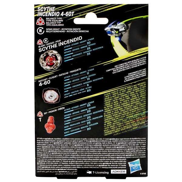 Beyblade X Kit Inicial Peonza con Lanzador - Modelos Surtidos