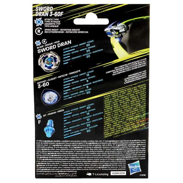 Beyblade X Kit Inicial Peonza con Lanzador - Modelos Surtidos