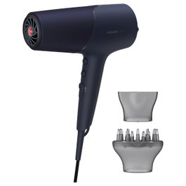 Philips Secador de pelo 5000 Series BHD510/00 Navy con tecnología ThermoShield