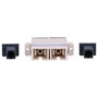 Extralink Adaptador SC/UPC Multimodo Dúplex Gris