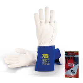 TOMAS BODERO 980 Soltig T-9 Blister Guante Soldar Piel Flor Talla 9