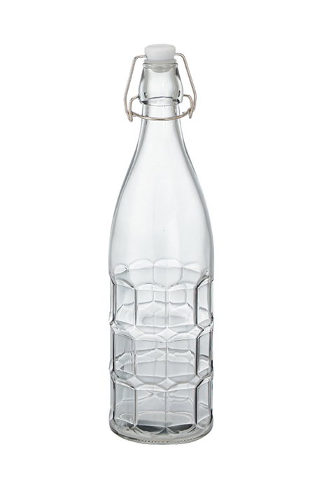 Inde Botella Pintada con Tapon Hermetico 500 ml 27x7 cm 397 g (24 Unidades)