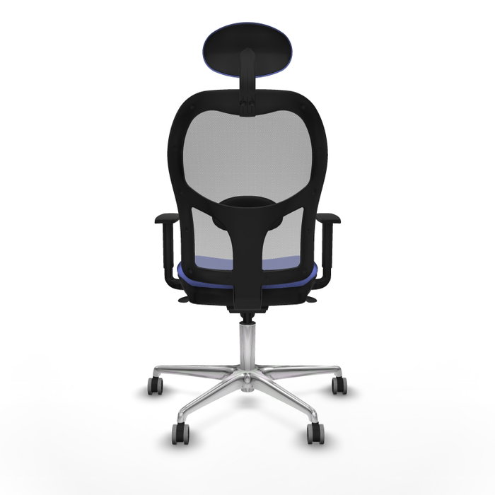 PIQUERAS Y CRESPO Silla de oficina Jorquera Azul y Gris