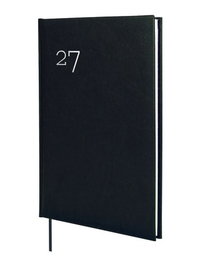 FINOCAM Agenda Anual 2027 Dynamic Milano Tapa Acolchada Negro
