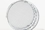 DKD Home Decor Cubertero Metal Cromado Margaritas 12x12x15