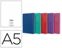Oxford Cuaderno Signature 80H A5 Liso con Cierre y Tapas Extraduras Surtido de Colores Vivos