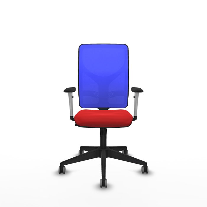 PIQUERAS Y CRESPO Silla de oficina Motilla con Mecanismo Sincro, Rojo y Azul PIQUERAS Y CRESPO Silla de oficina Motilla con Mecanismo Sincro, Rojo y Azul