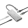 NGS Wonderduo-C Hub USB-C 2x USB 3.2 Tipo A + 2x USB-C 5000 Mbit/s Aluminio Plata