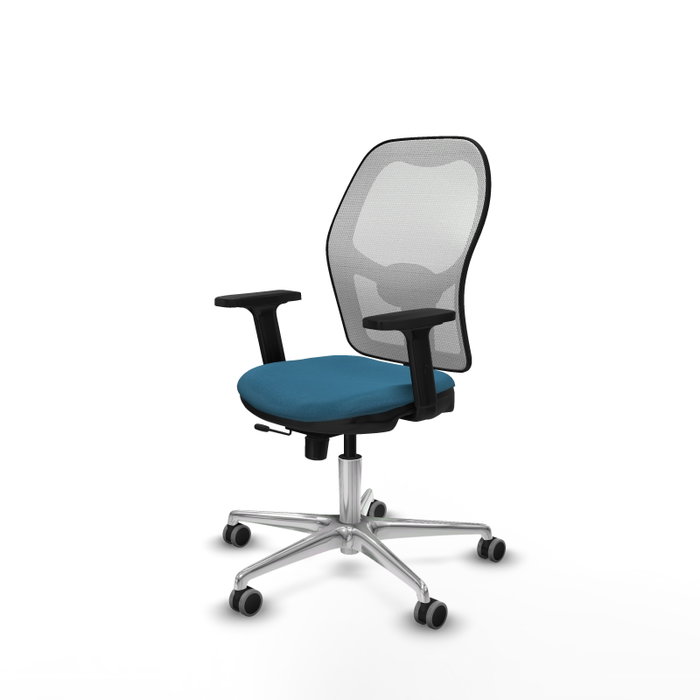 PIQUERAS Y CRESPO Silla de oficina Jorquera Verde petróleo y Blanco PIQUERAS Y CRESPO Silla de oficina Jorquera Verde petróleo y Blanco