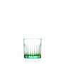 Rcr Cristalleria Juego 6 Vasos Base Verde Gipsy 360 ml