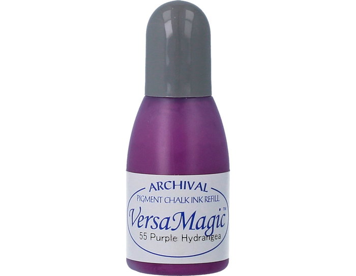 Tsukineko Tinta VERSAMAGIC hortensia morada efecto tiza recarga 20ml Tsukineko Tinta VERSAMAGIC hortensia morada efecto tiza recarga 20ml