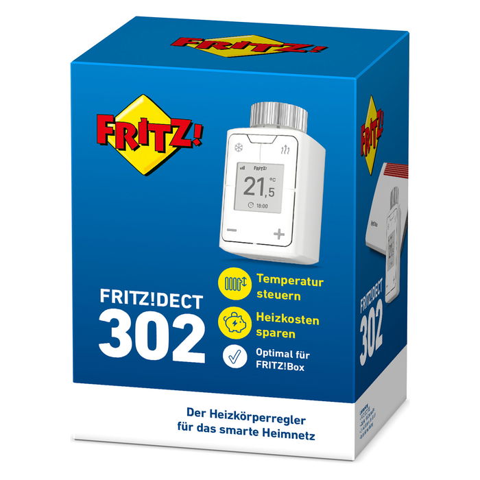AVM FRITZ!DECT 302 Termostato Inteligente Blanco
