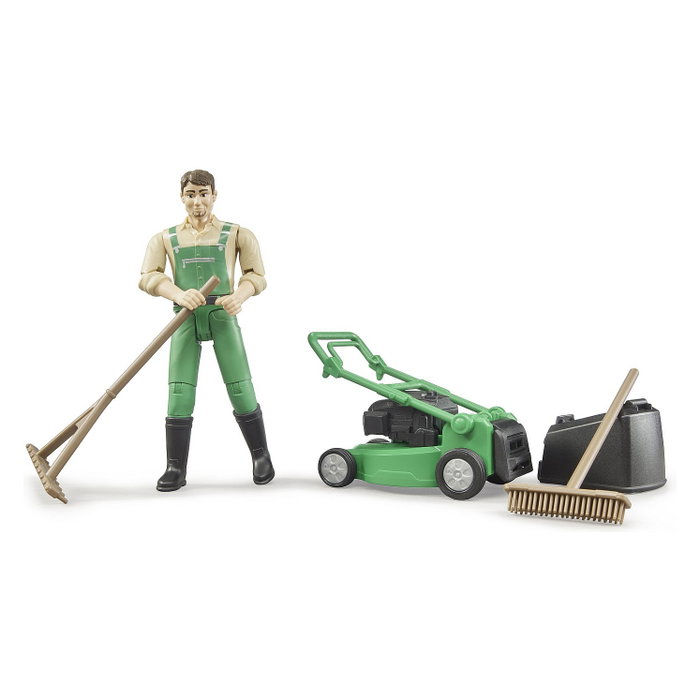 bruder Jardinero con cortacésped bworld Grtner mit Rasenmher bruder Jardinero con cortacésped bworld Grtner mit Rasenmher
