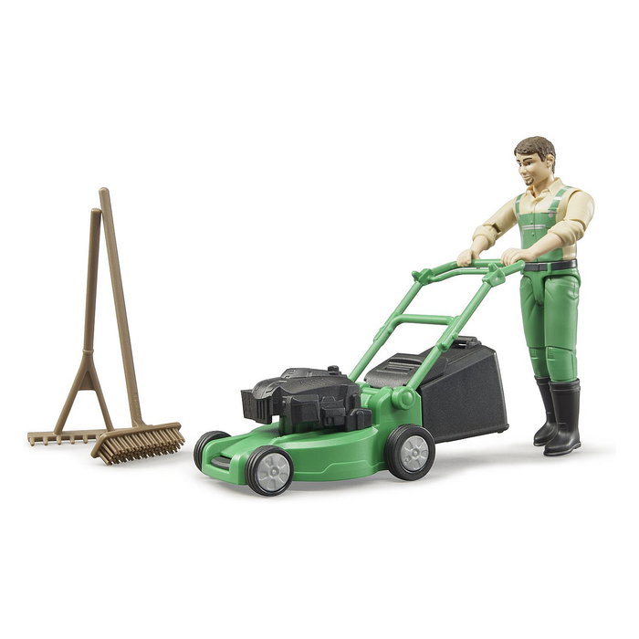 bruder Jardinero con cortacésped bworld Grtner mit Rasenmher bruder Jardinero con cortacésped bworld Grtner mit Rasenmher