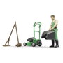 bruder Jardinero con cortacésped bworld Grtner mit Rasenmher