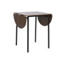DKD Home Decor Set de Comedor de 5 Piezas en Negro