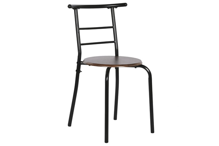 DKD Home Decor Mesa Negro Marron MDF Metal 55 x 78 x 121 cm Set de 5