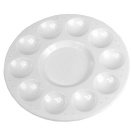 Talens Paleta de Plástico Redonda 17 cm (11 piezas) la