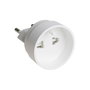 Solera 40998 Adaptador de Viaje 2P 10A 250V Blanco Uso Temporal