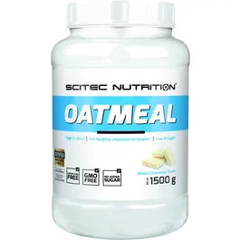 Scitec Nutrition Oatmeal 1500G - Avena con Chocolate Blanco
