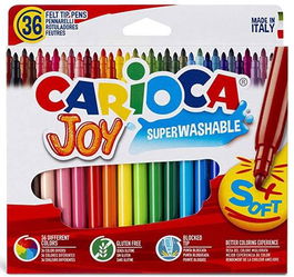 Carioca Rotulador Joy Punta Fina Colores Surtidos Estuche 36 Ud
