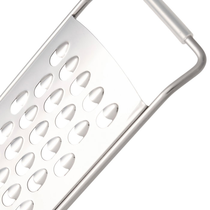 Day Juego de 2 Ralladores con Mango, Acero Inoxidable, Diferentes Tipos de Rallado, Apto Lavavajillas, 6,5x34 cm