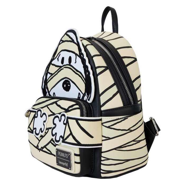 Loungefly Mochila Mummy Snoopy 26cm Piel Vegana Detalle Bolsillo Cremallera Loungefly Mochila Mummy Snoopy 26cm Piel Vegana Detalle Bolsillo Cremallera