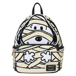 Loungefly Mochila Mummy Snoopy 26cm Piel Vegana Detalle Bolsillo Cremallera