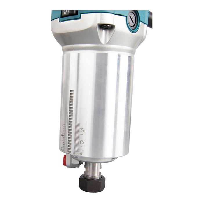 Makita RT0702CX2J Multifunktionsfräse, 34000 RPM, 710W, Velocidad Ajustable