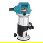Makita RT0702CX2J Multifunktionsfräse, 34000 RPM, 710W, Velocidad Ajustable