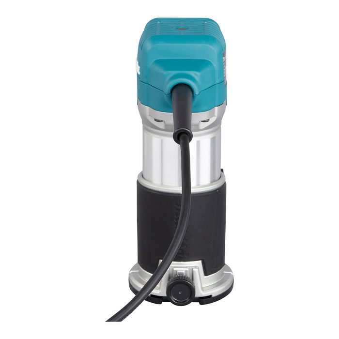 Makita RT0702CX2J Multifunktionsfräse, 34000 RPM, 710W, Velocidad Ajustable
