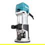 Makita RT0702CX2J Multifunktionsfräse, 34000 RPM, 710W, Velocidad Ajustable