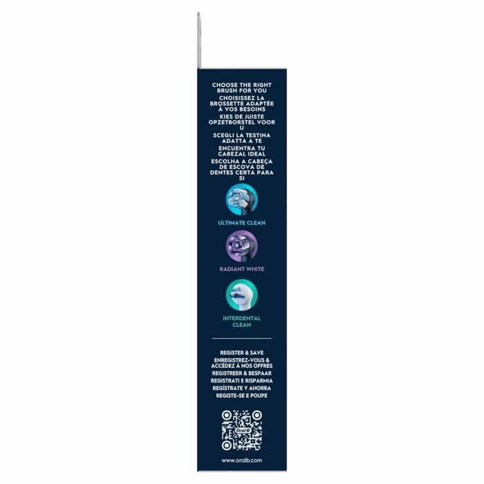 Oral-B Recambios iO Gentle Care Pack de 8 - Negro