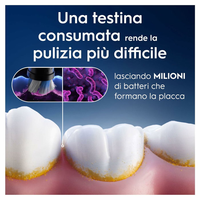 Oral-B Recambios iO Gentle Care Pack de 8 - Negro