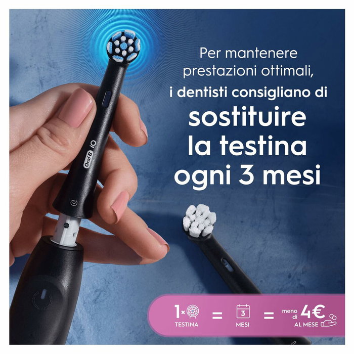 Oral-B Recambios iO Gentle Care Pack de 8 - Negro