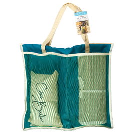 Jet Lag Juego de Bolsa con Esterilla y Cojín, Modelos Margarita y Turquesa, 176x60 cm