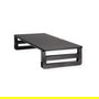 VALUE Soporte para Laptop Elevador Ajustable en Altura, Soporte para Monitor o Portátil, Madera Negro 20 kg 17.99.1340