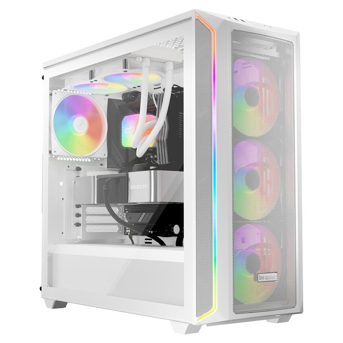 Be Quiet! LIGHT WINGS LX 120mm PWM High-Speed White Triple-Pack Ventiladores de Ordenador 12cm 2100 RPM PWM LED Blanco Be Quiet! LIGHT WINGS LX 120mm PWM High-Speed White Triple-Pack Ventiladores de Ordenador 12cm 2100 RPM PWM LED Blanco