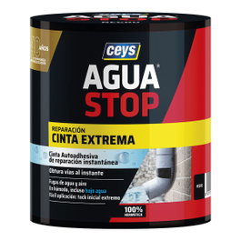 Ceys Agua stop cinta extrema negra 10 cm x 1,5 m