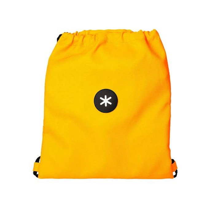 Antartik Mochila saco plano mostaza 350x400 mm Antartik Mochila saco plano mostaza 350x400 mm