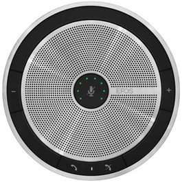 EPOS Expand SP 20 - Altavoz portátil para conferencias por USB y jack 3.5mm, certificado para Skype for Business, negro/plata