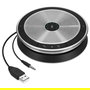 EPOS Expand 20 Altavoz para Conferencias USB Universal Negro/Plata, Compatible con UC, Skype, Cisco Jabber, Mitel, 150-15000 Hz, Incluye Funda