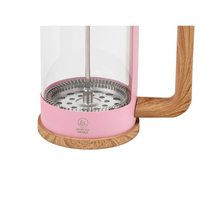 Leopold Vienna Franca Preparador de café y té Rosa 600ml